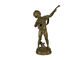 Estatuas caseras del arrabio de la antigüedad de la decoración/estatuas de bronce del vintage