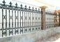 La cerca del arrabio de Portland artesona los paneles prefabricados de acero cubiertos polvo de la cerca del metal