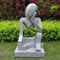 Pequeña mano de piedra abstracta moderna profesional de la escultura tallada para el jardín