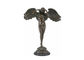 Estatuas modificadas para requisitos particulares hechas a mano del ángel de la antigüedad del tamaño de la escultura del arrabio del jardín